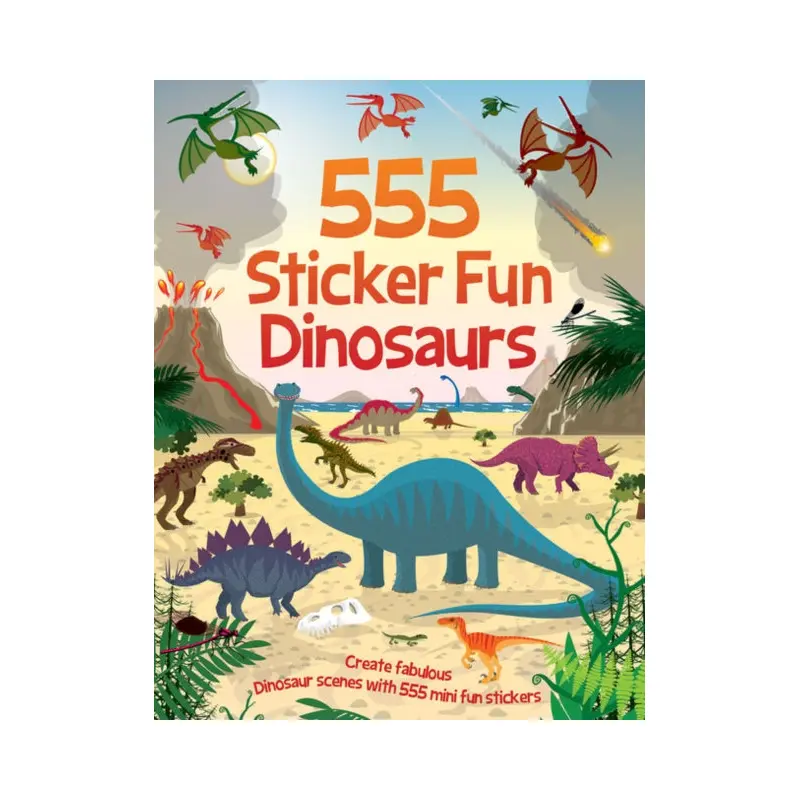 555 Sticker Fun - Dinosaurs Activity Book