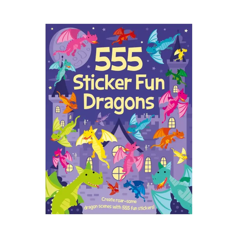 555 Sticker Fun Dragons