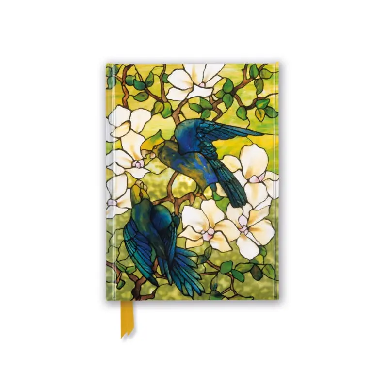 Louis Comfort Tiffany: Hibiscus and Parrots, c. 191020 (Foiled Journal)