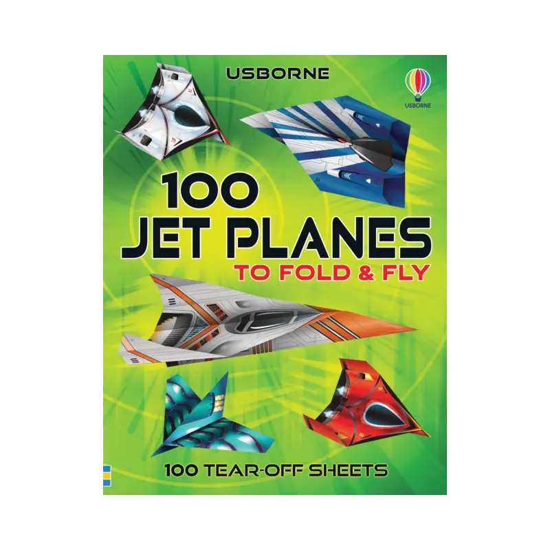 100 Jet Planes to Fold and Fly