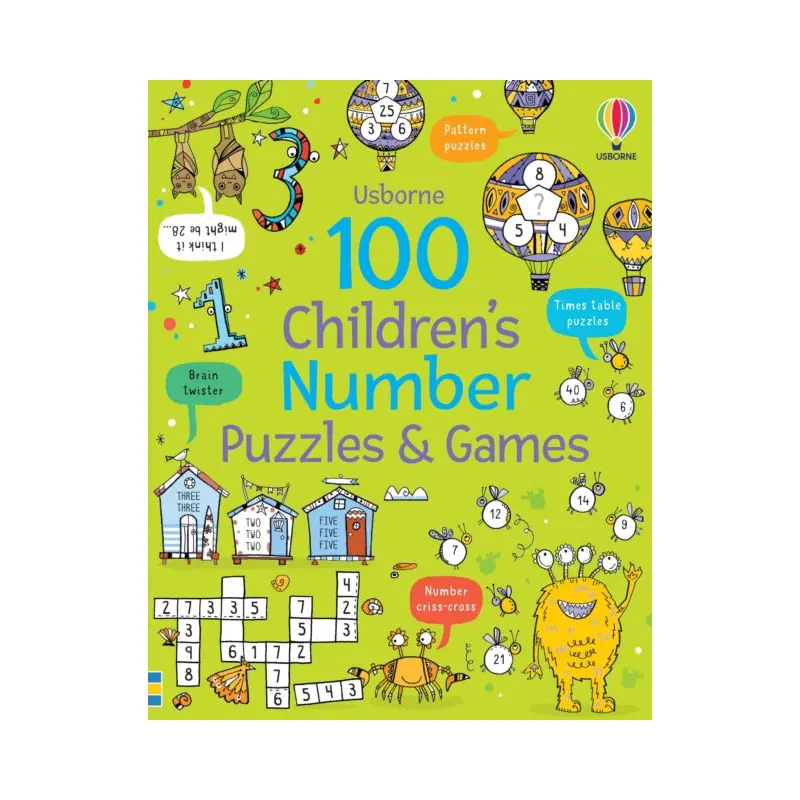 100 Children's Number Puzzles and Games