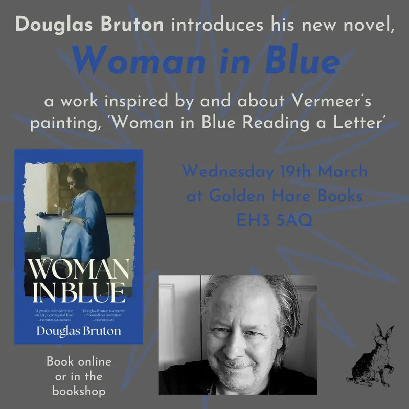 Woman in Blue Event with Douglas Bruton - Wednesday 19th March 2025