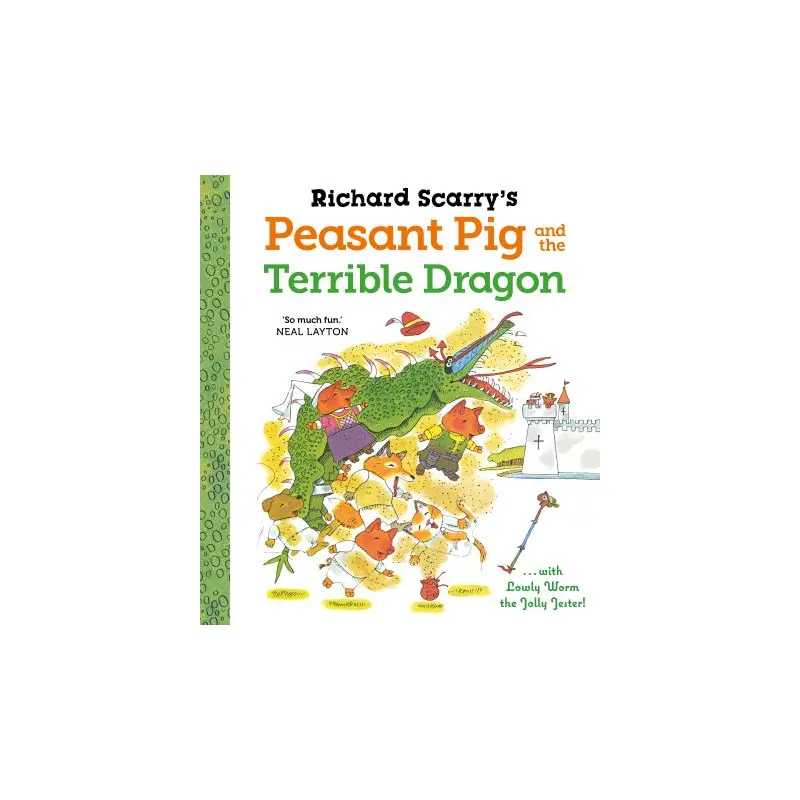 Richard Scarry's peasant pig and the terrible dragon