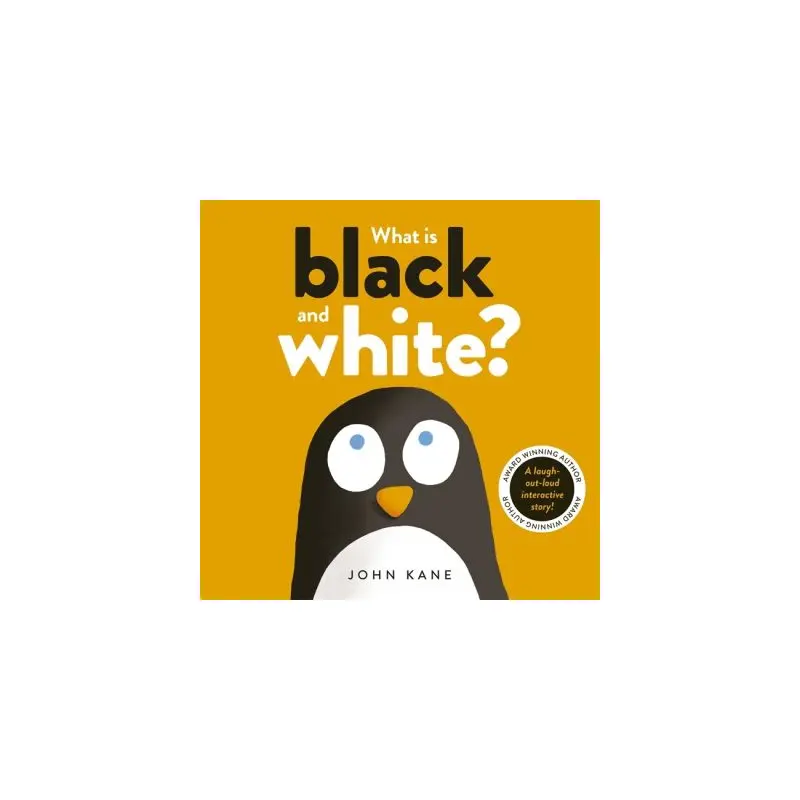 What is black and white?