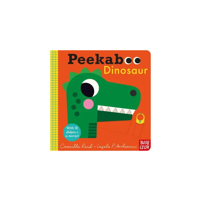 Peekaboo dinosaur