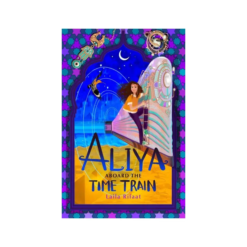 Aliya aboard the time train
