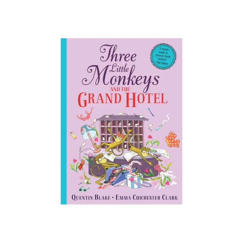 Three little monkeys and the Grand Hotel