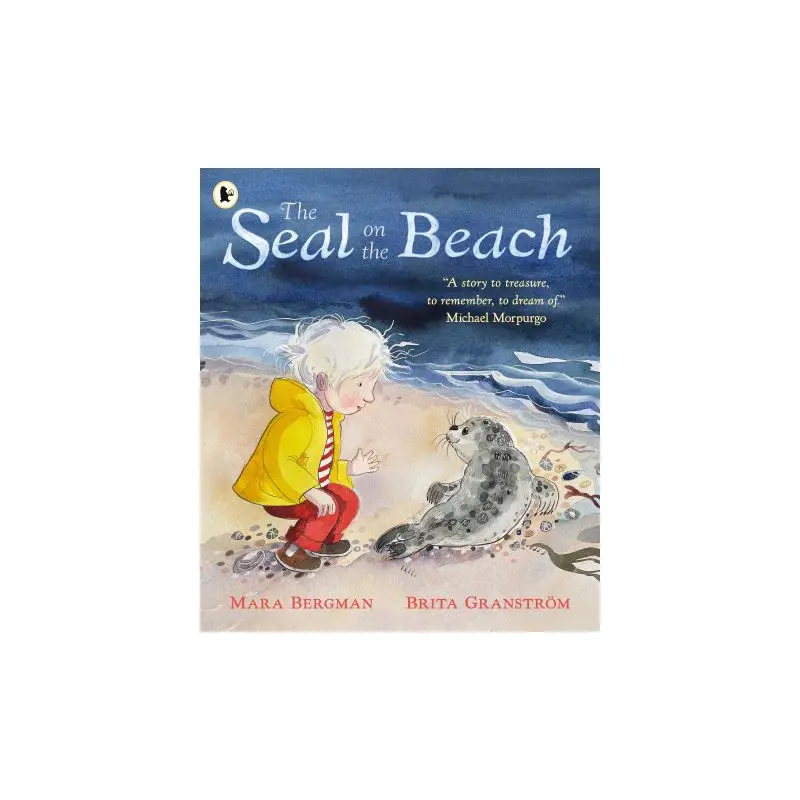 The seal on the beach