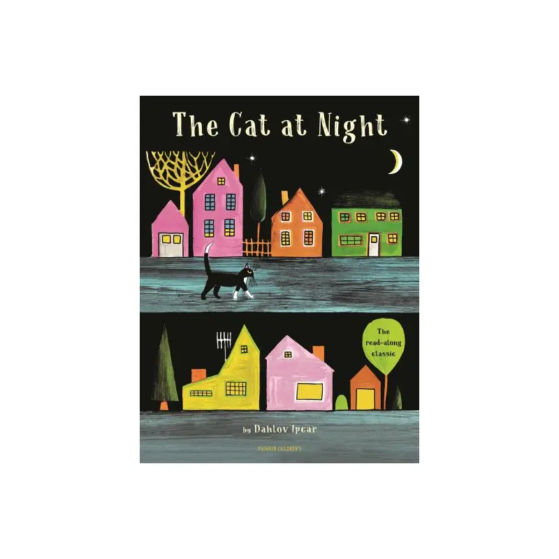 The cat at night