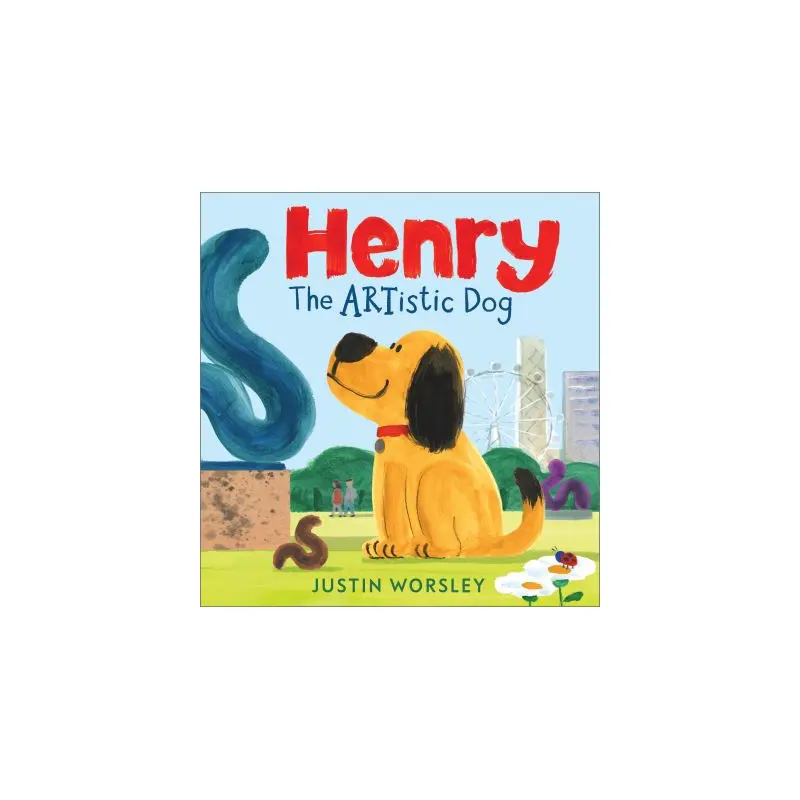 Henry the artistic dog